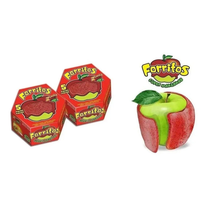 Forritos Cubremanzanas Tamarindo Zumba Pica 5 Piezas 365g