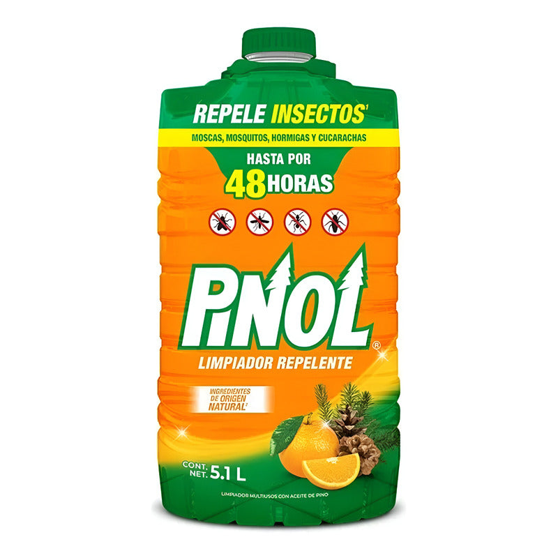 Limpiador Líquido Pinol Repelente 5.1l