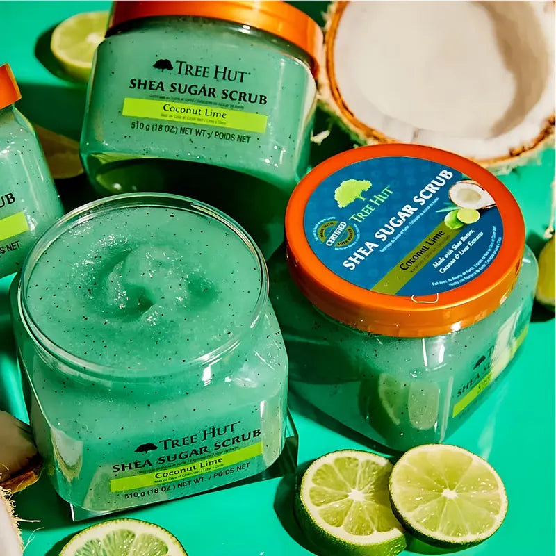 Exfoliante Corporal Tree Hut Azucar De Karite Coco Limon 510g
