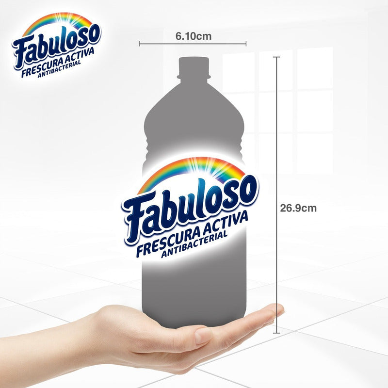 Limpiador Líquido Fabuloso Alternativa Al Cloro Multiusos 1l