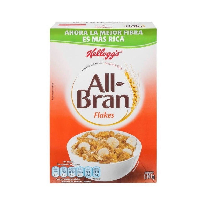 Cereal All-bran Flakes Kelloggs 1.1.kg