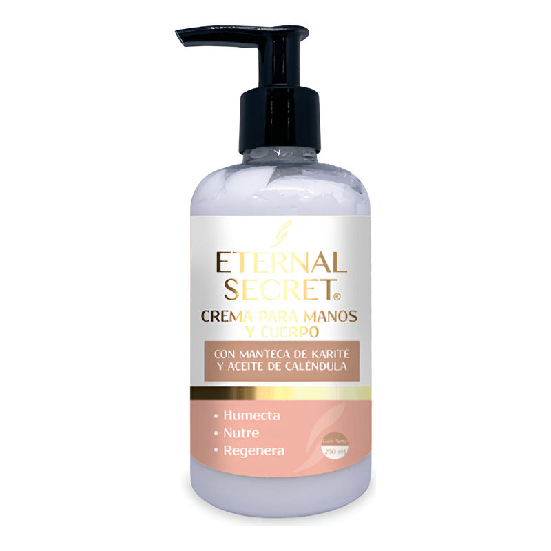 Crema De Karité Para Cuerpo Y Manos Eternal Secret 250ml Karité