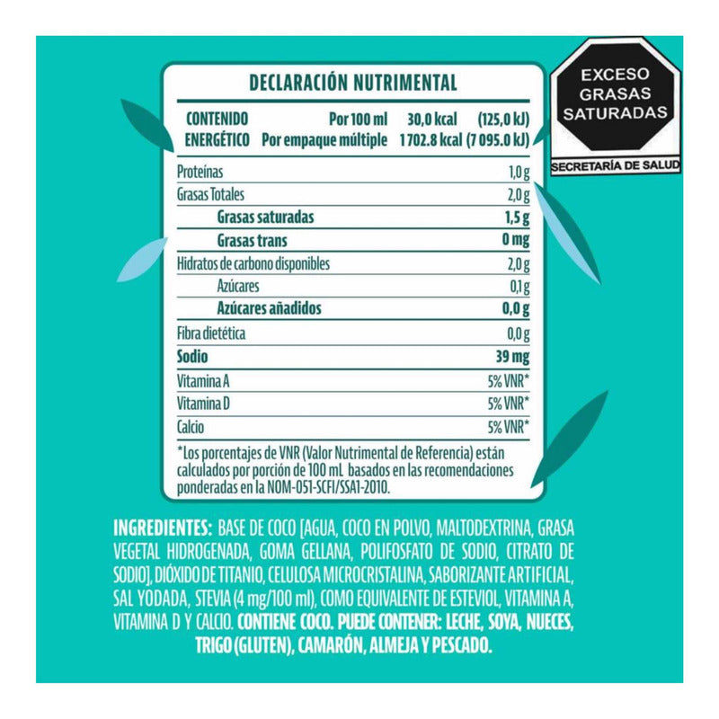 Leche De Coco Member's Mark De 946ml (6piezas)