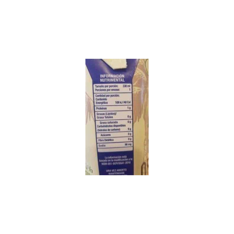 Agua De Coco Orgánica De 1l (6piezas)