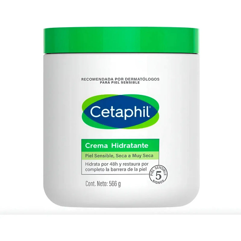 Crema Hidratante Cetaphil 1 Pieza De 566gr Sin Fragancia