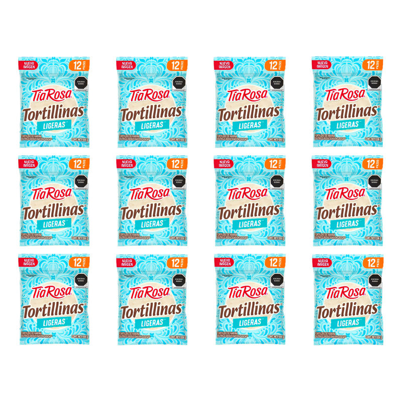 Tortillas D Harina Tía Rosa Tortillinas Ligeras 12pz De 306g