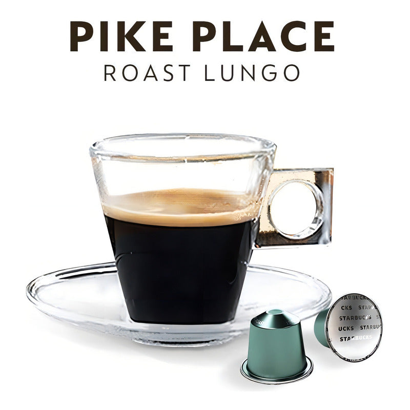 10 Cápsulas Starbucks Pike Place Roast Nespresso