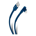 Cable Usb A Lightning Con Conector A 90° De 1 M Azul Steren  Azul