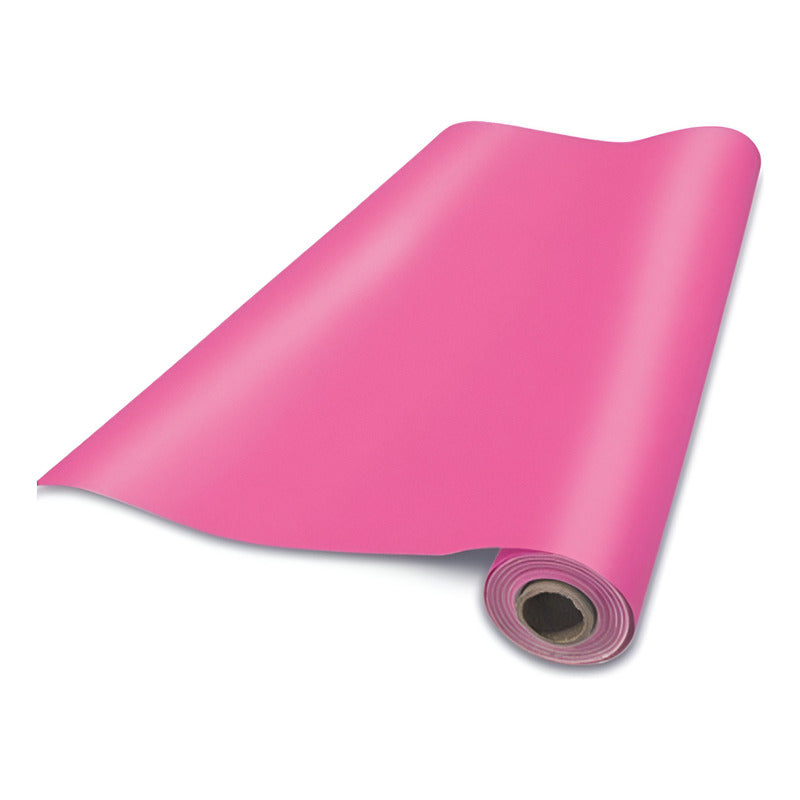Papel América Euro  Rollo De 25mt Rosa Mexicano Fucsia