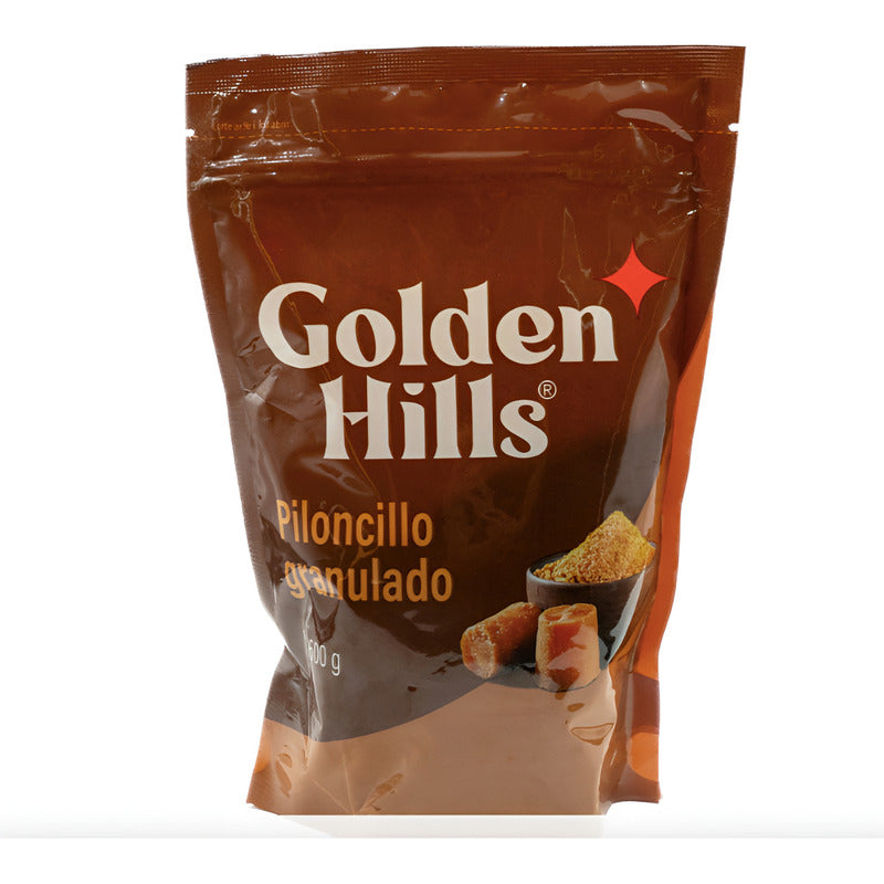Piloncillo Granulado Golden Hills 2 Bolsas De 500gr