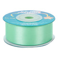 Liston Menta Satinado 23mm 10m Menta Lisa
