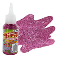 Diamantina Con Pegamento Brilla Pega Color Fiusha 1 Pz 50ml Fiusha
