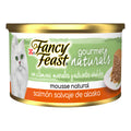 Fancy Feast Gourmet Naturals P/ Gato Sabor Salmón 3pz De 85g