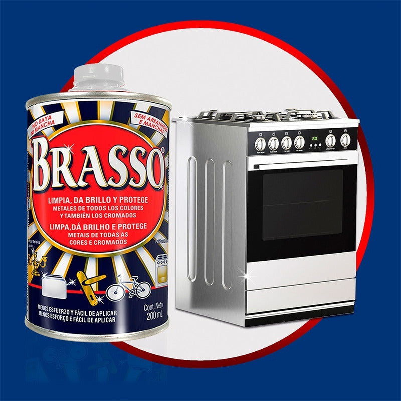 Brasso® Líquido Limpia Metales De 200 G