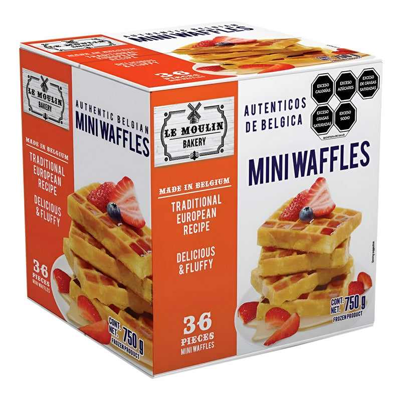 Mini Waffles Le Moulin Bakery 760 G