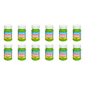 Pintura Acrílica Alta Calidad Color Aceituna 12 Pz De 35ml Verde Aceituna