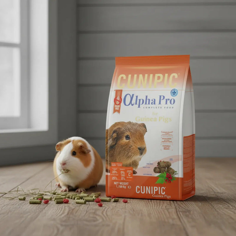 Cunipic Alpha Pro Alimento Para Cuyo, 1.75 Kg