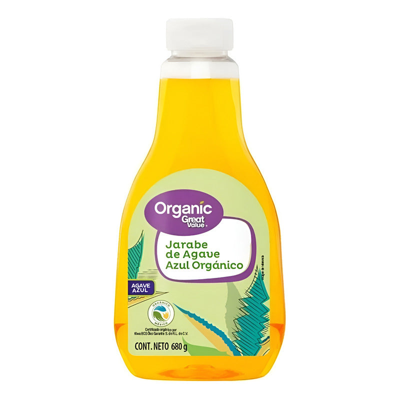 Jarabe De Agave Great Value Orgánico 680g