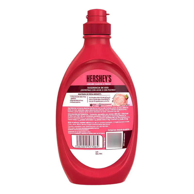 Jarabe Hershey's Fresa 589g