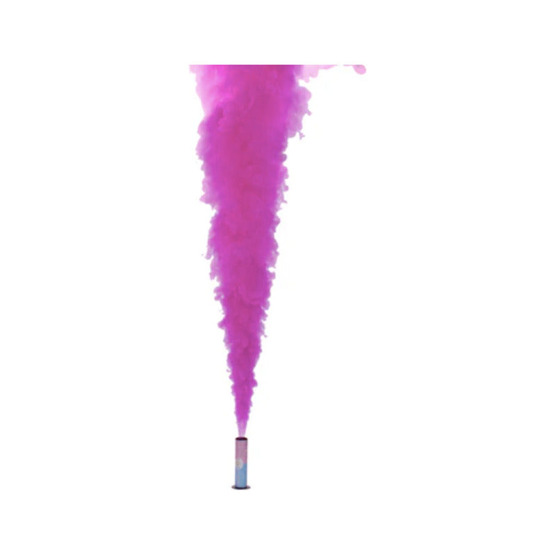 Humo Para Revelación De Sexo Bebe Color Rosa 10x4cm 3 Piezas Rosa