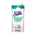 Bebida Vegetal Silk Sabor Coco Sin Azúcar 6 Piezas De 946ml