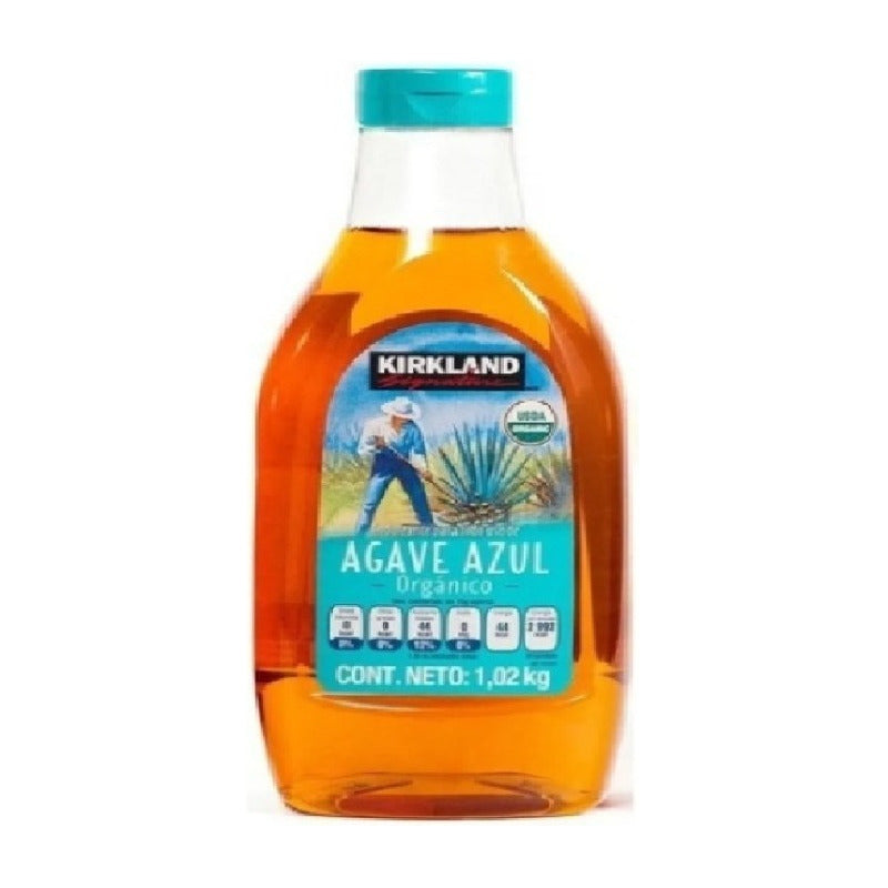 Miel De Agave Kirkland Signature Orgánico Líquida En Botella (2 Unidades De 1.002 Kg)