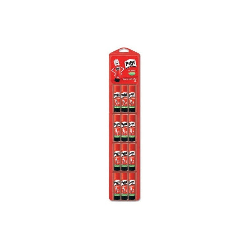 Pegamento Pritt Lapiz Adhesivo 11gr (12pzas)