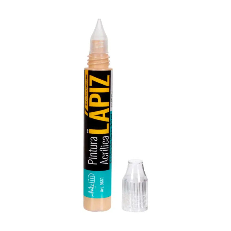 Pintura Acrílica En Lápiz Color Piel 1 Pieza De 30ml Piel