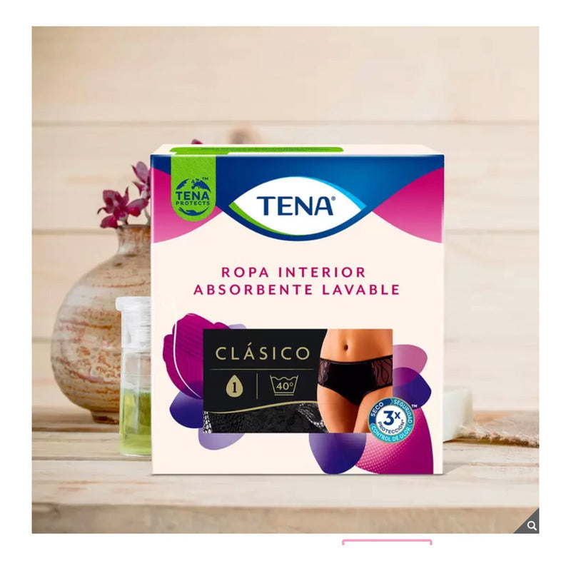 Tena Ropa Interior Reusable Corte Clasico Grande 2 Pzas Grande
