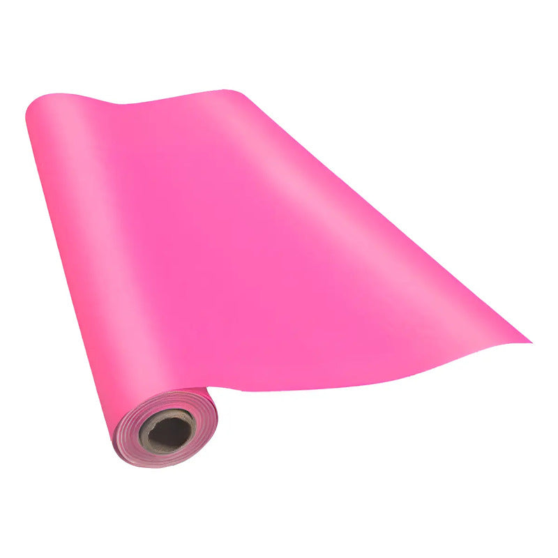 Papel America Euromac Rollo De 25 Metros Colores - Rosa Mexicano