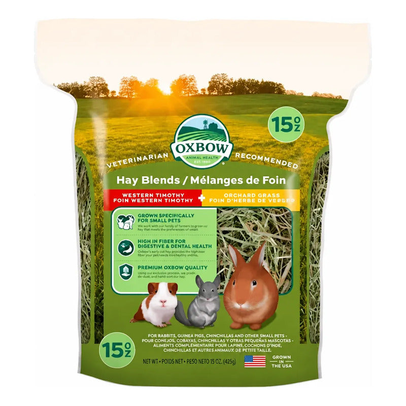Heno Mezcla Orchard Y Timothy Para Pequeños Mascotas, 425 G