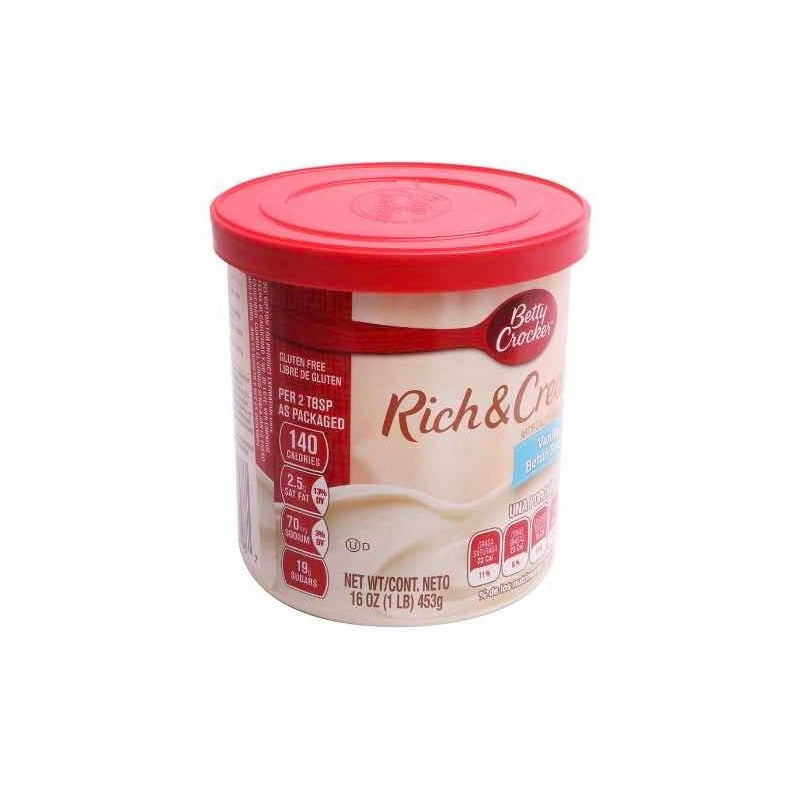 Betún Sabor Vainilla Betty Crocker 453 (2 Piezas)
