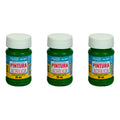 Pintura Acrílica Alta Calidad Color Verde Bosque 3pz De 35ml Verde Bosque