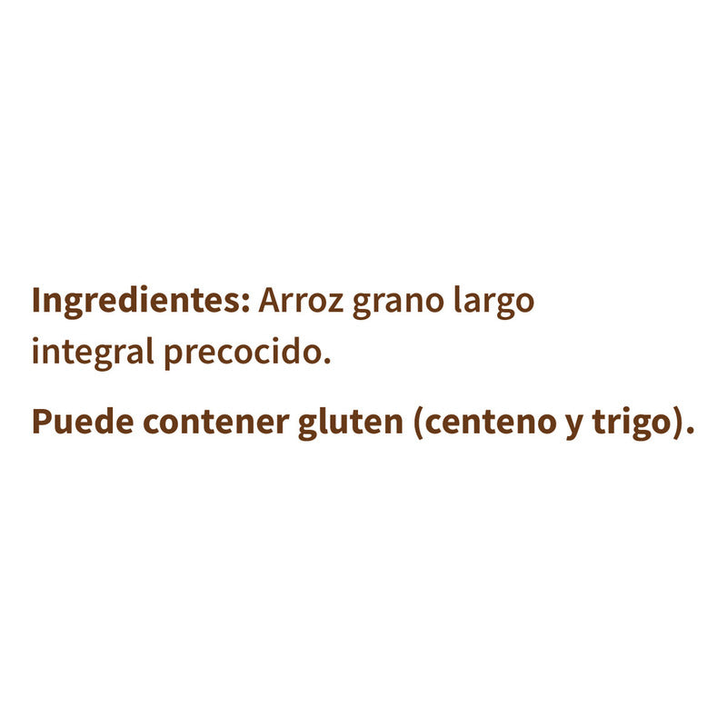 Arroz Precocido Verde Valle Integral 250g