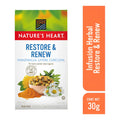 Sobres De Té Restore & Renew Manzanilla, Curcuma Y Diente De Leon 30g Nature's Heart