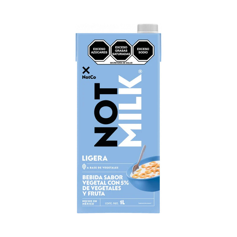 Sustituto De Leche Notco Not Milk Ligera 1 L (6 Pz)