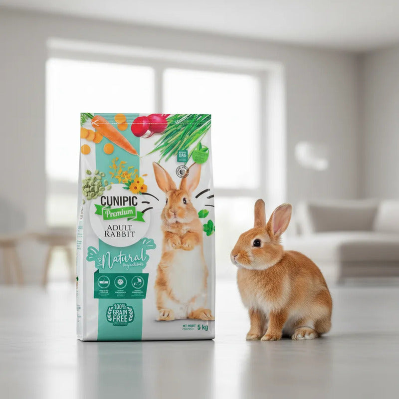 Cunipic Premium Alimento Para Conejo Adulto, 5 Kg
