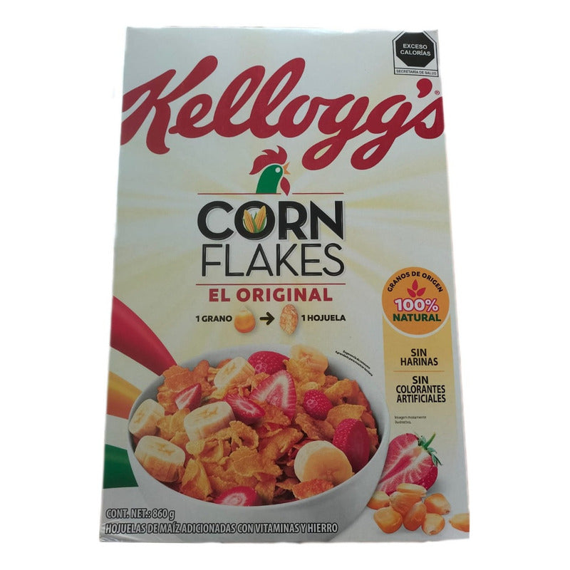 Kellogg's Corn Flakes Maíz - 860 G Unidad 1 Caja
