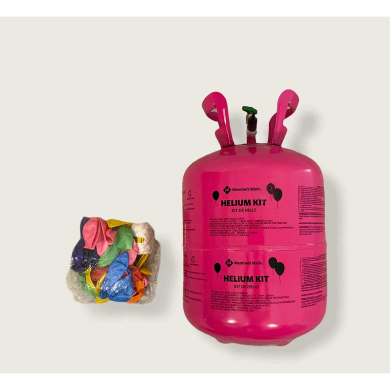 Inflador De Globos Helio Kit Incluye 30 Globos De Regalo