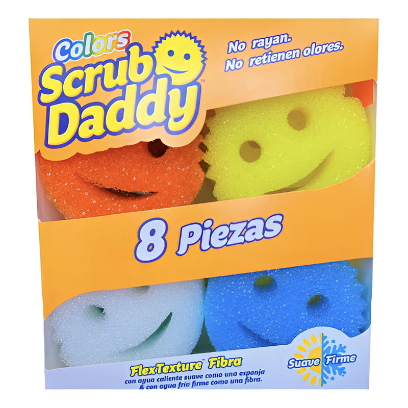 Scrub Daddy 8 Colores Pzas