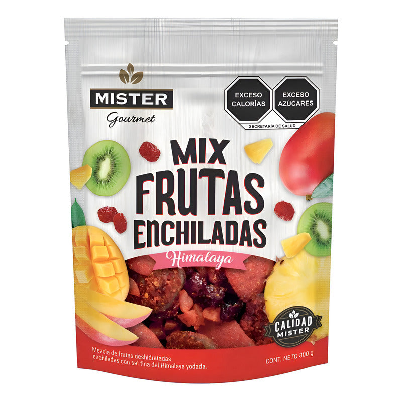 Mix Frutas Enchiladas Sal Himalaya 800g Mister