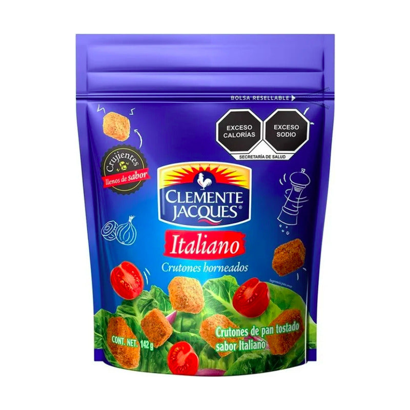 Crutones Clemente Jacques Sabor Italiano Horneados 142 G