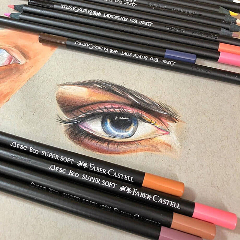 Lápices De Colores Faber Castell Black Edition 24 Colores