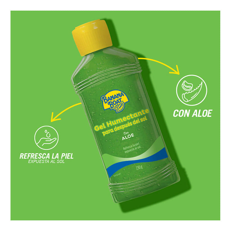 Banana Boat After Sun Gel De Aloe Vera Humectante 230 Gr