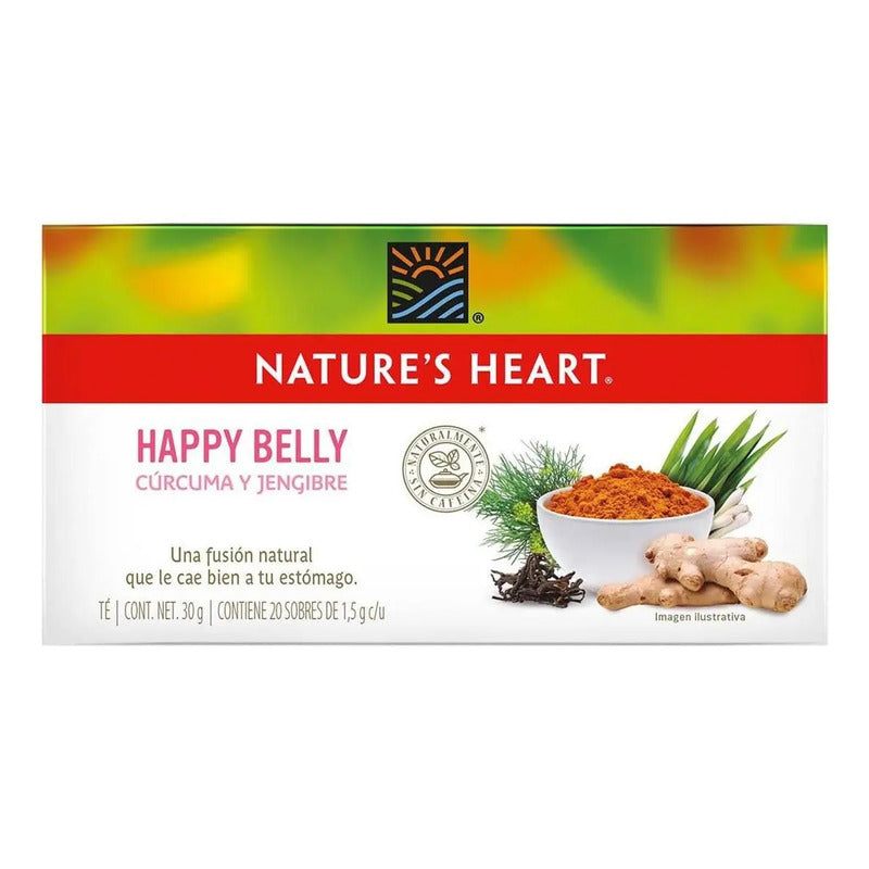 Té Nature's Heart Happy Belly Nature's Heart 20 Sobres