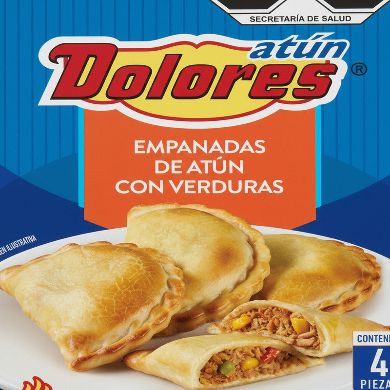 Empanadas De Atún Con Verduras Dolores 1 Paq De 348gr