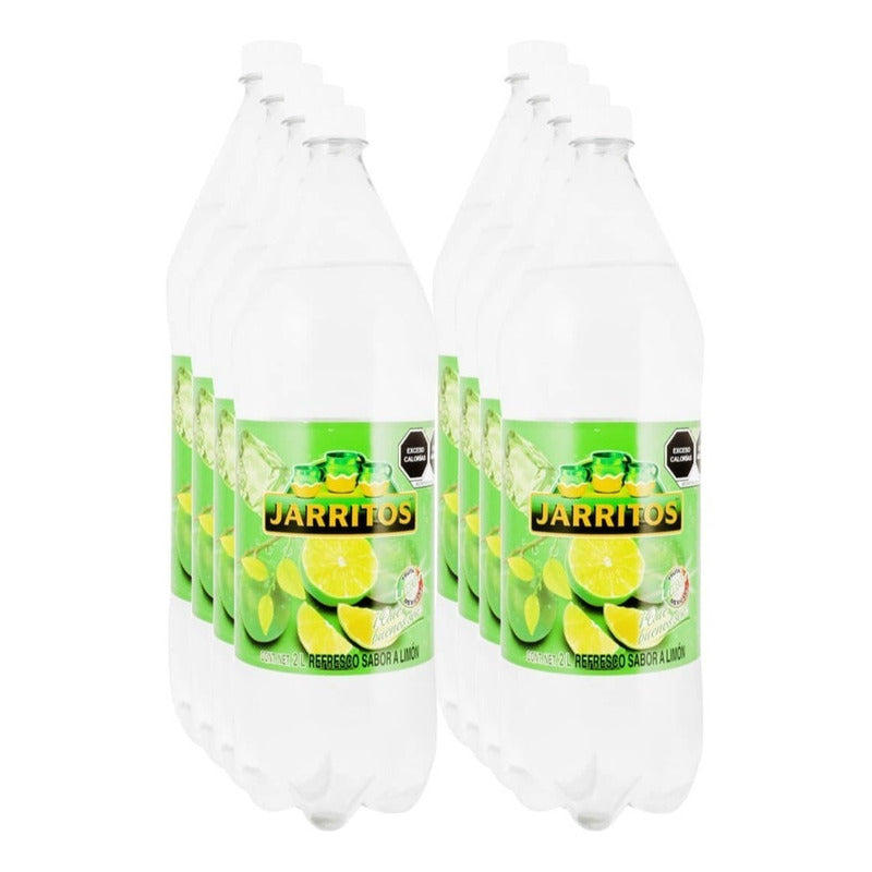 Refresco Limón Jarritos 2l (8 Piezas)