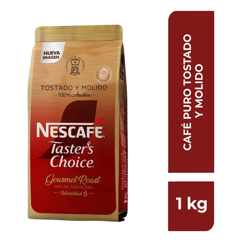 Nescafé Taster's Choice Roast Americano Tostado Y Molido 1kg