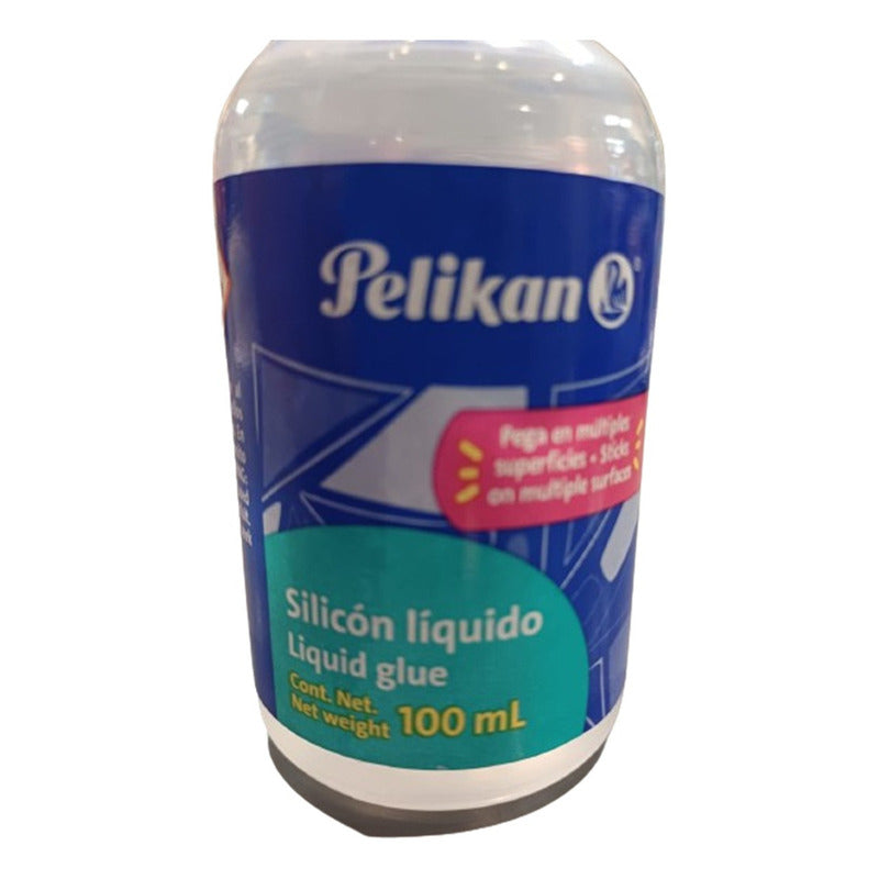 Silicona Líquida Pelikan De 100 Ml Para Manualidades Y Reparaciones Transparente