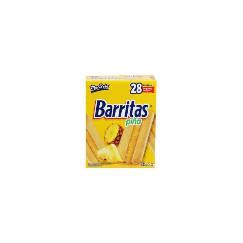 Barritas Marinela Piña Con 28 Pzas De 55 G C/u Ts